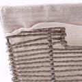 Cesto in fibre naturali foderato 43X31H20 