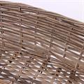 Cesto ovale in vimini marrone 65/65X40H13 