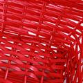 Cesto rettangolare in vimini rosso 54/51X38H13 
