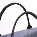 Borsa in feltro a scacchi 42X22H28 
