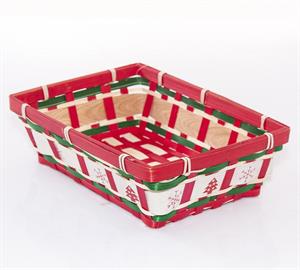Cesto rettangolare in bambù 36,5X26X10 