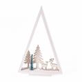 Albero in legno bianco H33