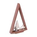 Albero in legno marrone H33