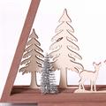 Albero in legno marrone H33
