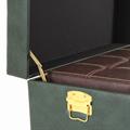 Baule in mdf/PU in colori assortiti 60X37H33 in set di 3