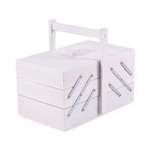 Portalavoro in faggio bianco 34X20H18/28 