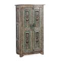 Armadio di teak e mango 84X41H158 