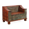 Panca contenitore in teak 110X61H80 