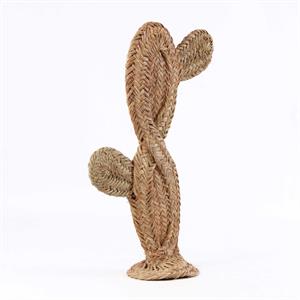 Cactus decorativo in giunco H80