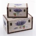 BAULE MDF LAVANDA 47X28H26 S2 COMPOSTO DA: