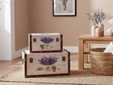 BAULE MDF LAVANDA 47X28H26 S2 COMPOSTO DA: