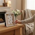 Portafoto Home in mdf bicolor 20H25