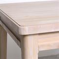 Tavolo da pranzo in legno di pino Elisabetta 160X80H80