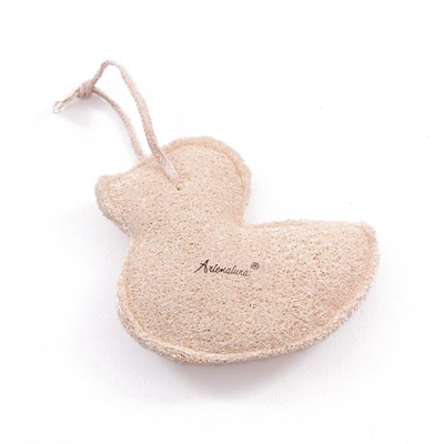 Spugna di luffa naturale a forma di paperella