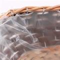 Ciotola in vimini e pvc 30X30H14 in set di 3