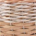 Ciotola in vimini e pvc 30X30H14 in set di 3