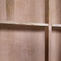 Vetrina in legno di mango naturale Dino 120X40H190 
