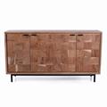 Credenza in legno di acacia naturale Enzo 160X40H91 