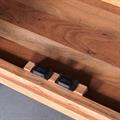 Credenza in legno di acacia naturale Enzo 160X40H91 