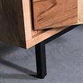 Credenza in legno di acacia naturale Enzo 160X40H91 