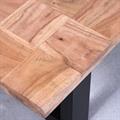 Tavolino da caffè in legno di acacia naturale Enzo 120X60H35