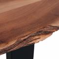Tavolo da pranzo in legno di acacia e metallo Terzo 200X90H76 