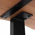Tavolo da pranzo in legno di acacia e metallo Terzo 200X90H76 