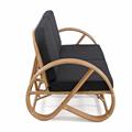 Salotto completo in rattan Pretzel