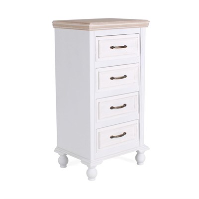 Cassettiera bianca Sophia 40X30H78 