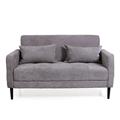 Divano a due posti in ciniglia Lidia 140X75H84 