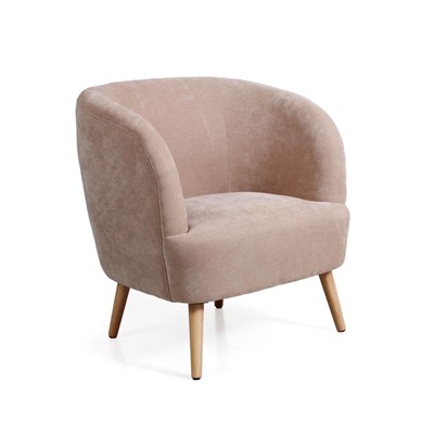 Poltrona in ciniglia Giorgia 73X63H77