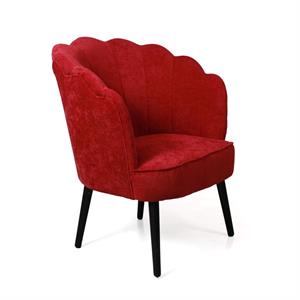 Poltrona in ciniglia Sara 77X72H62