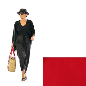 CANOTTIERA ROSSO COTONE TG.M