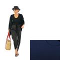 CANOTTIERA BLU COTONE TG.M