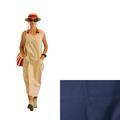 ABITO  BLU LINO/COTONE TG.XL 