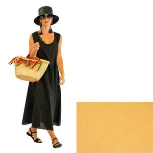ABITO GIALLO LINO/COTONE/PURA SETA TG.M