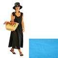 ABITO TURCHESE LINO/COTONE/PURA SETA TG.L MADE IN CHINA