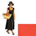 ABITO ARANCIONE LINO/COTONE/ PURA SETA TG.S 