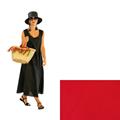 ABITO ROSSO LINO/COTONE/PURA SETA TG.XL MADE IN CHINA