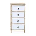 Cassettiera in legno di abete 36X28H69 
