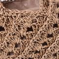 Borsa in cellulosa tessile nocciola 38X28
