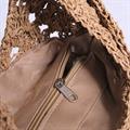 Borsa in cellulosa tessile nocciola 38X28