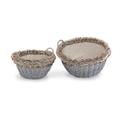 CONTENITORE VIMINI TONDO PELLICCIA S.2 D.54H30/44H25