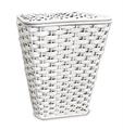 PORTABIANCHERIA SINGOLO BAMBU' BIANCO CM 41X31H54