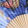 VENTAGLIO FIORI BLU CM 21 (MIN 10 PZ)
