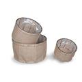 PORTA VASO TONDO JUTA S.3 DIAM.31H18/25H15/19H12