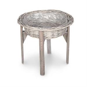 PORTA VASO RIALZATO VIMINI D40H36 (CESTO H10)