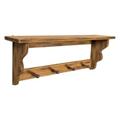 APPENDIO 4P. MENSOLA LEGNO MARR.CM.60X13H22