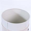 SCATOLA TONDA TESSUTO BEIGE diam.14h26/diam. 12h20/diam. 10h17