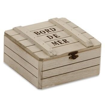 SCATOLA LEGNO BIANCO WW